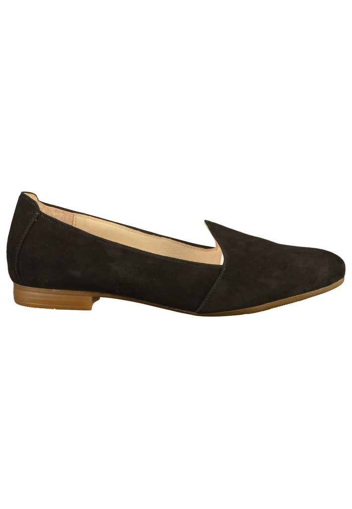 ILC Slipper Veloursleder Schwarz