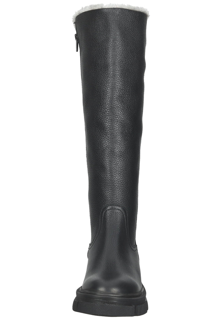 Stiefel ILC Stiefel Leder Schwarz Warmfutter