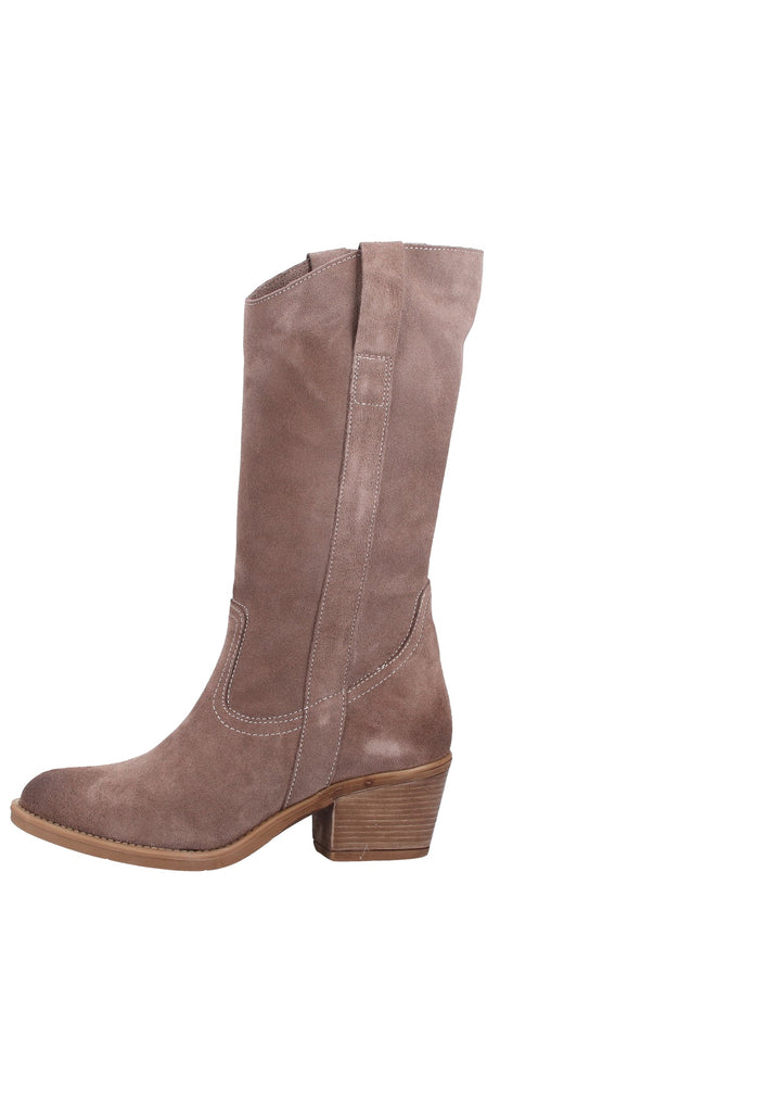 ILC Stiefel Leder Beige