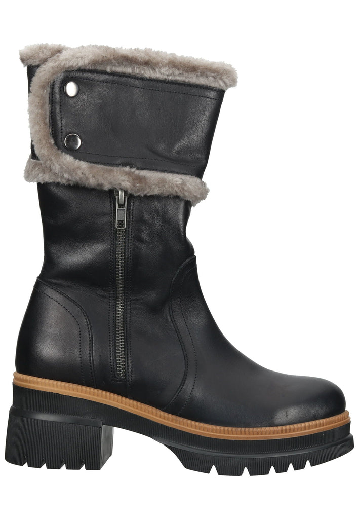 ILC Stiefel Leder Schwarz