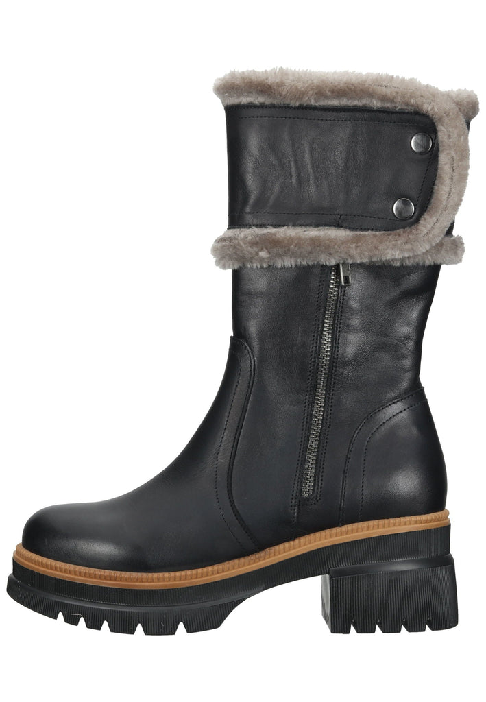 ILC Stiefel Leder Schwarz