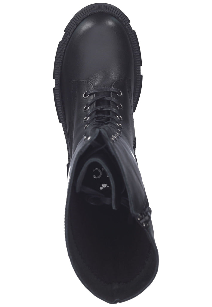ILC Stiefel Leder Schwarz