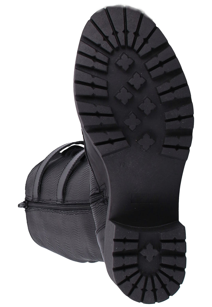 ILC Stiefel Leder Schwarz