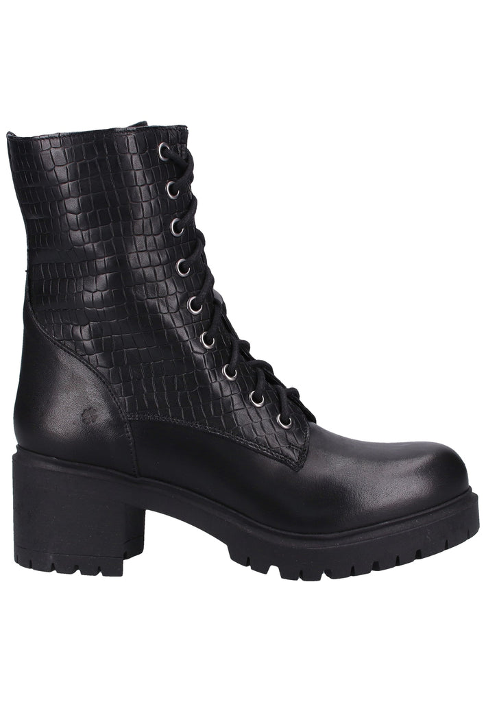 ILC Stiefel Leder Schwarz