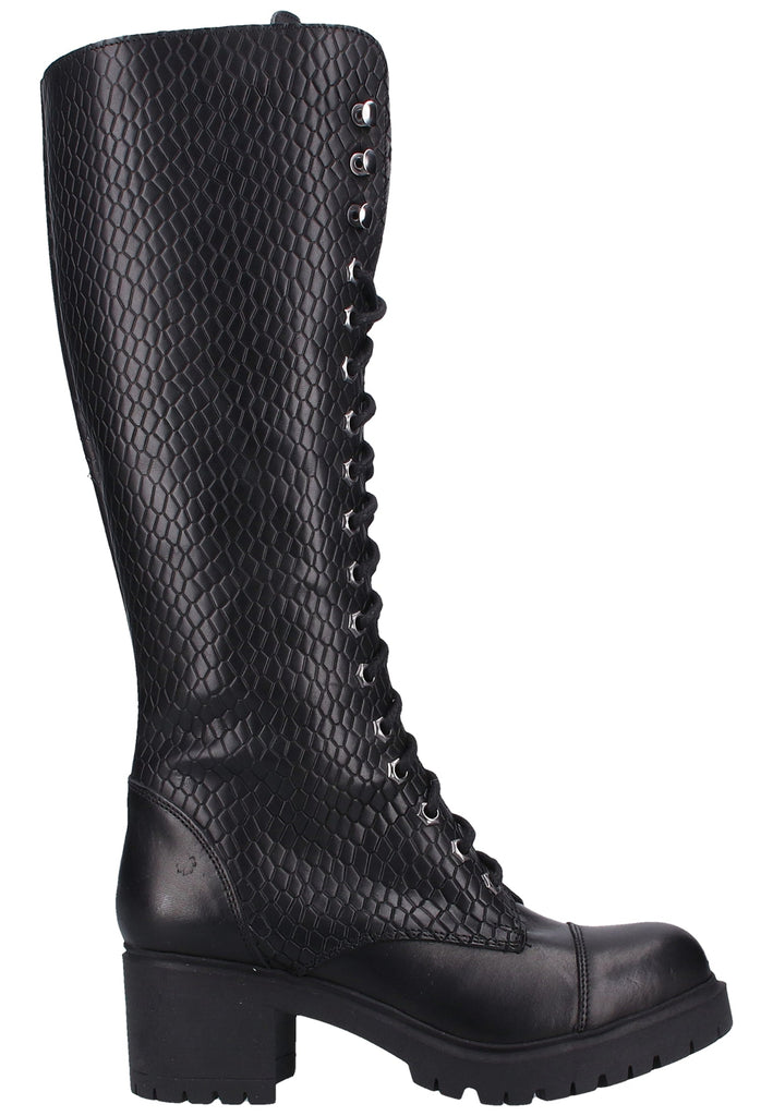 ILC Stiefel Leder Schwarz