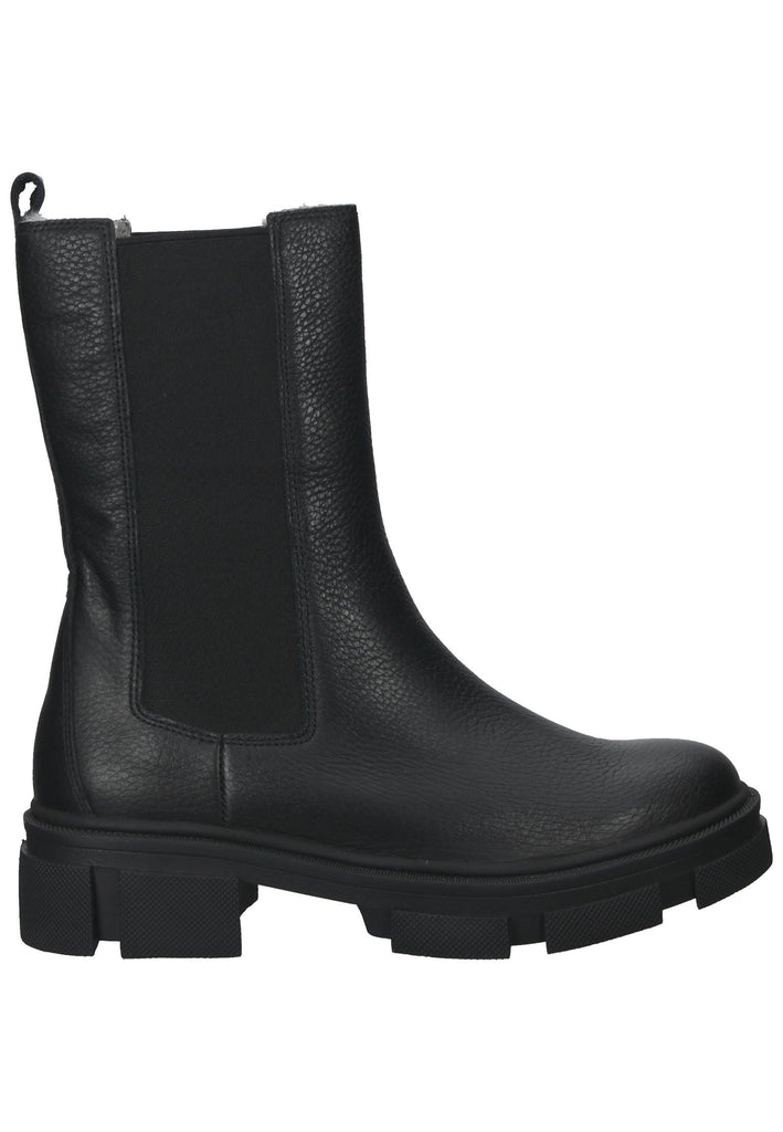 ILC Stiefel Leder/Textil Schwarz Warmfutter