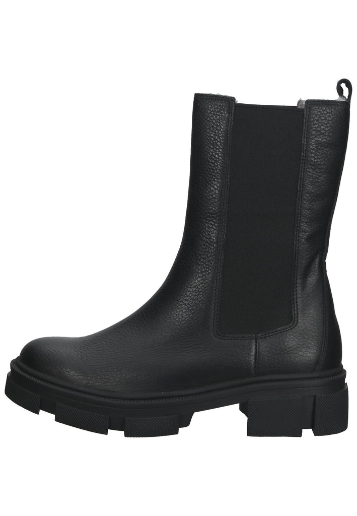 ILC Stiefel Leder/Textil Schwarz Warmfutter