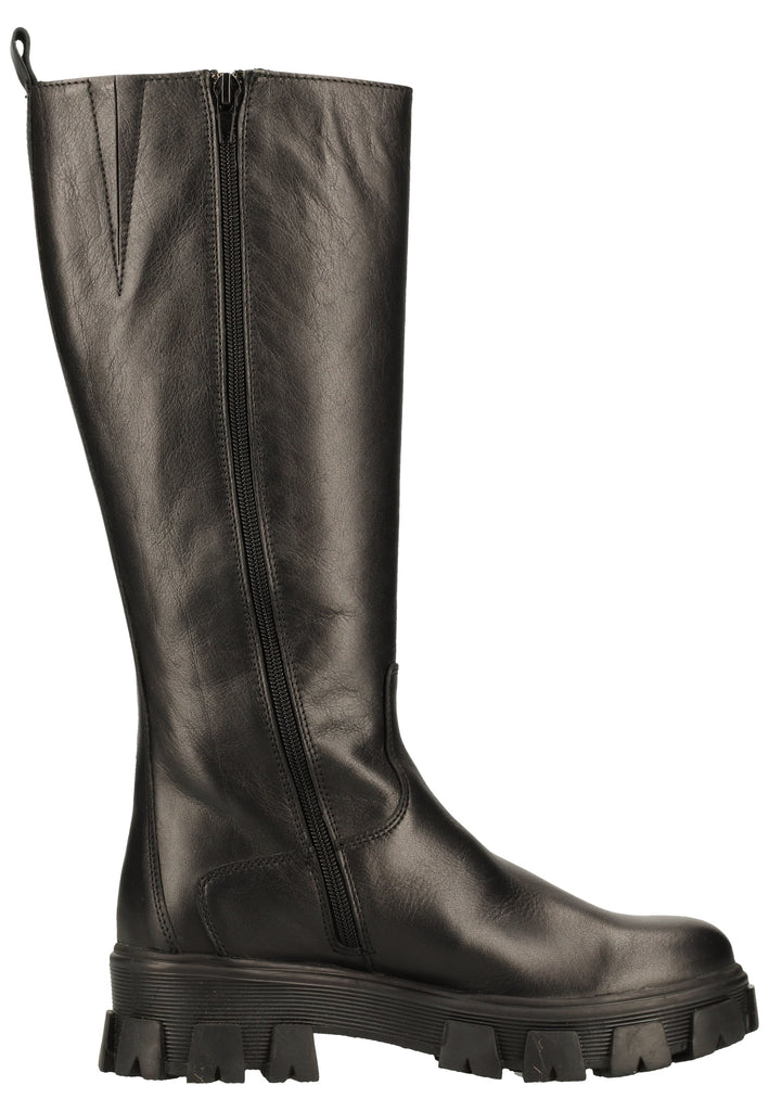 ILC Stiefel Nappaleder Schwarz