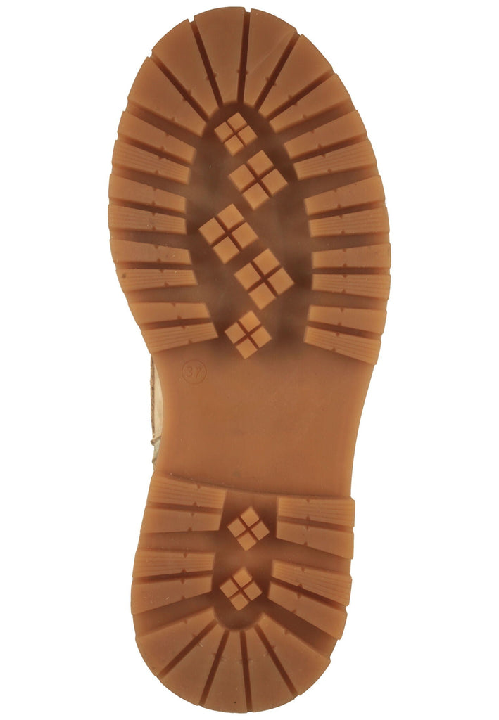 ILC Stiefelette Leder Beige Warmfutter