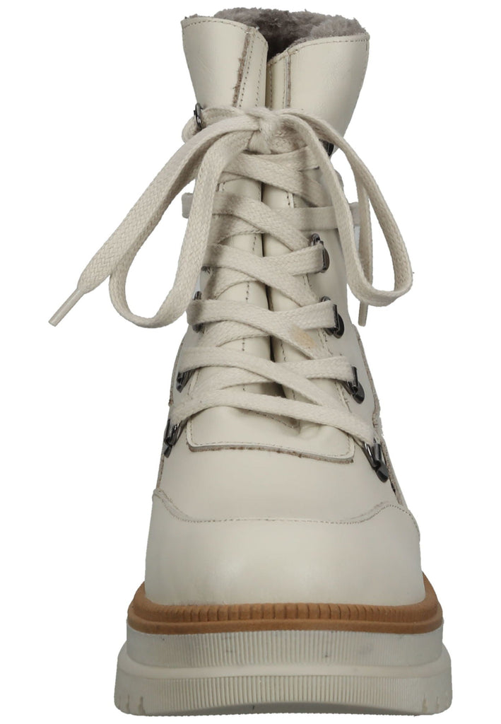 ILC Stiefelette Leder Beige Warmfutter