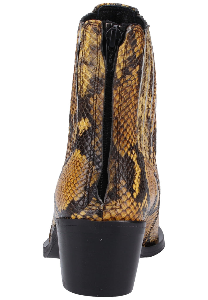 ILC Stiefelette Leder Gelb