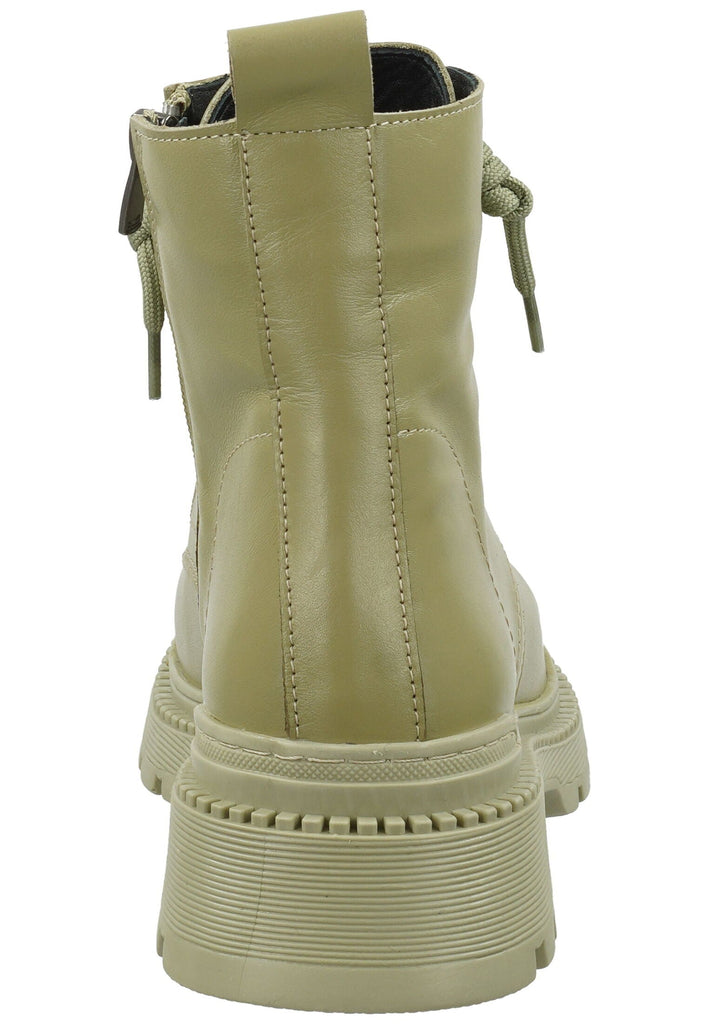 ILC Stiefelette Leder Hellgrün Warmfutter