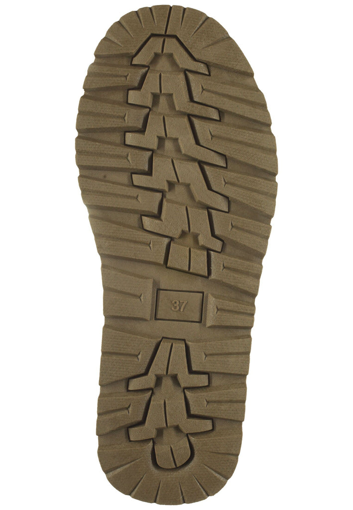 ILC Stiefelette Leder Khaki Warmfutter