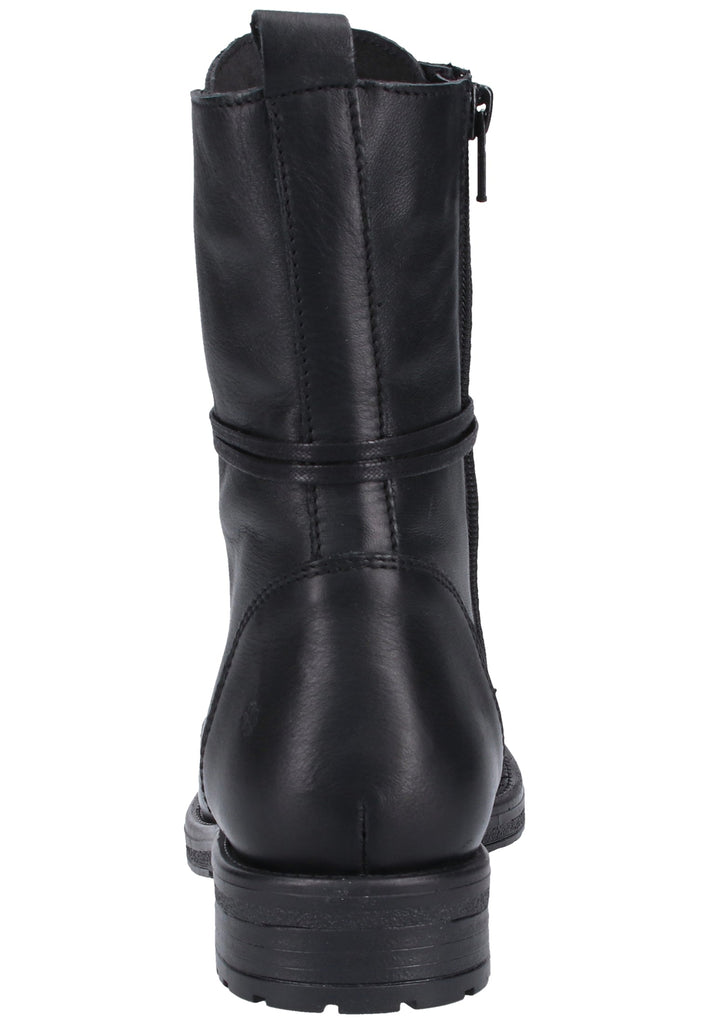 ILC Stiefelette Leder Schwarz