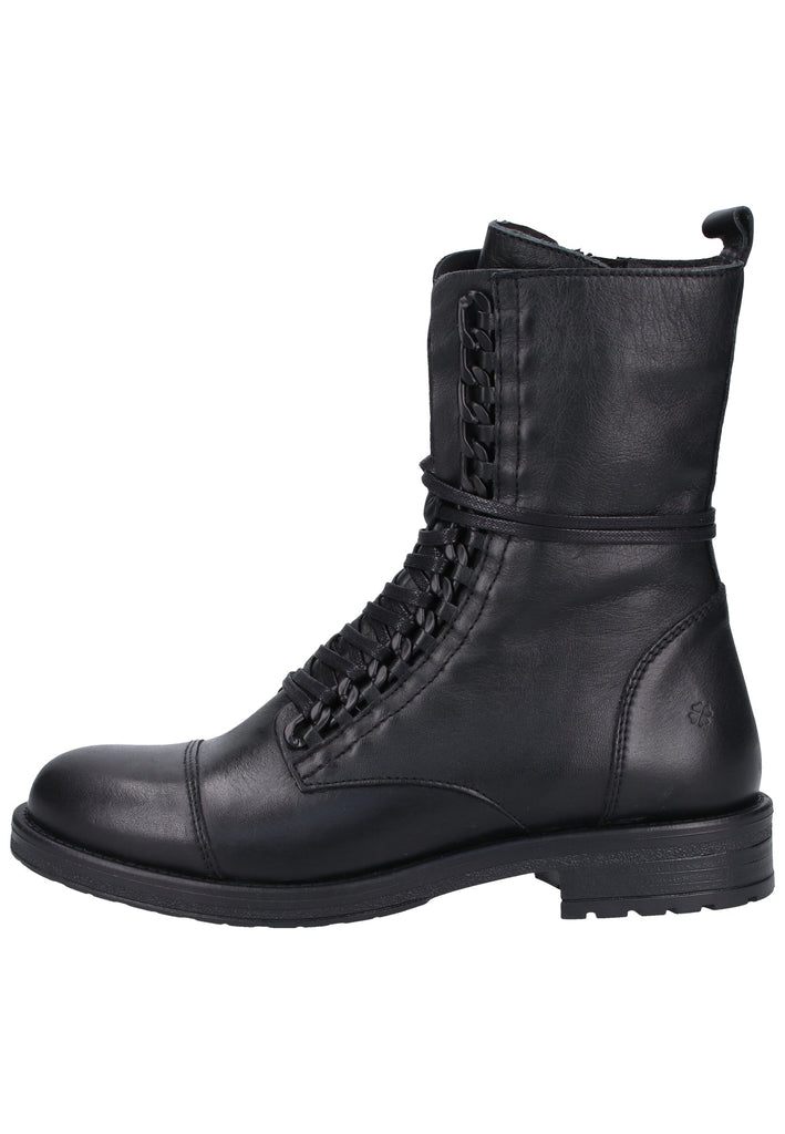 ILC Stiefelette Leder Schwarz