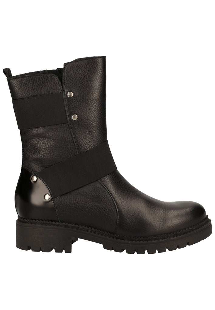 ILC Stiefelette Leder Schwarz