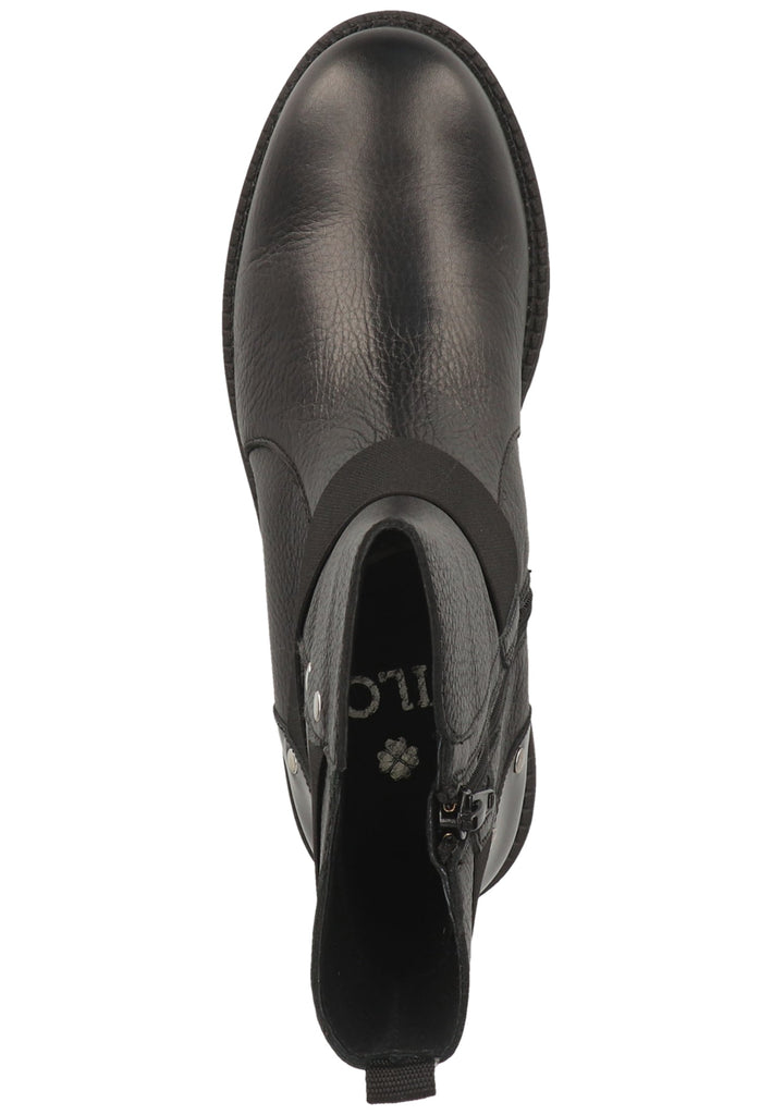 ILC Stiefelette Leder Schwarz