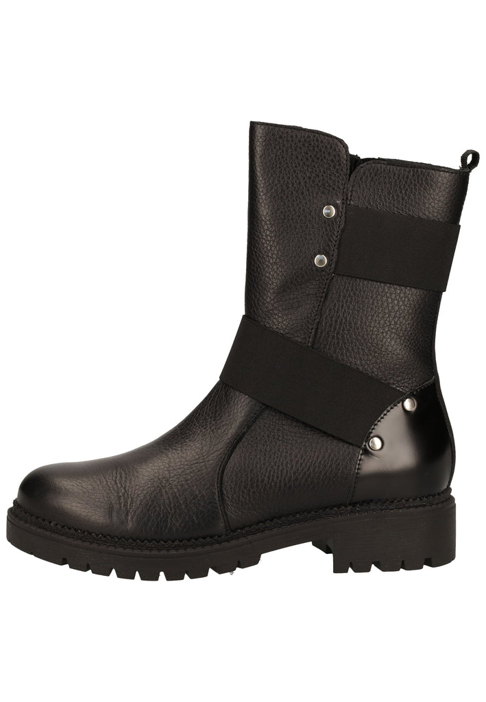 ILC Stiefelette Leder Schwarz