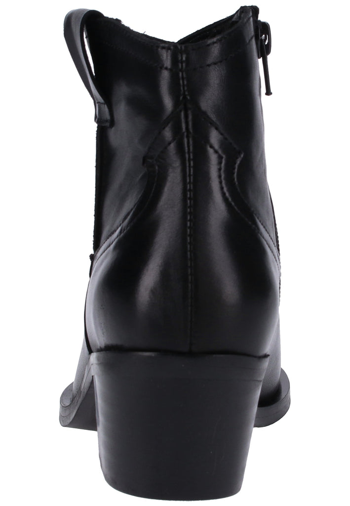 ILC Stiefelette Leder Schwarz