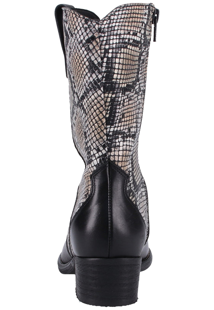 ILC Stiefelette Leder Schwarz