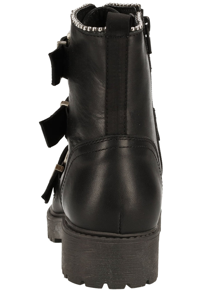 ILC Stiefelette Leder Schwarz/Gold