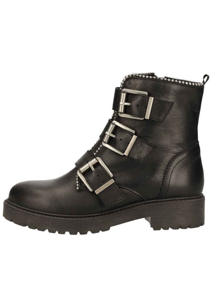 ILC Stiefelette Leder Schwarz/Gold