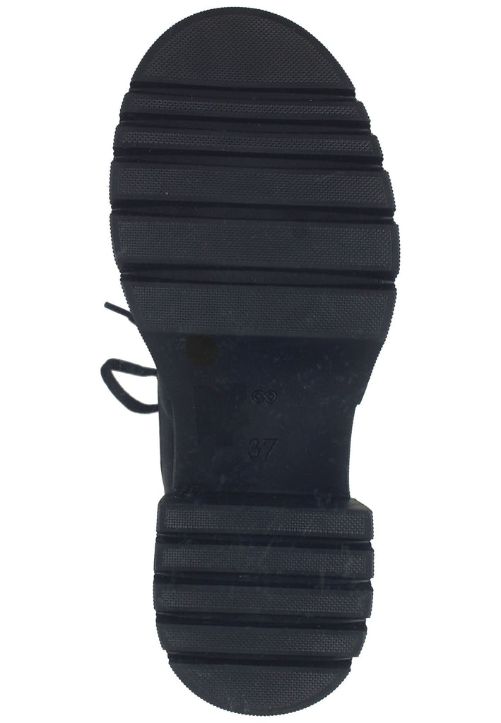 ILC Stiefelette Leder Schwarz Warmfutter