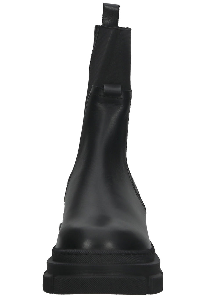 ILC Stiefelette Leder/Textil Schwarz