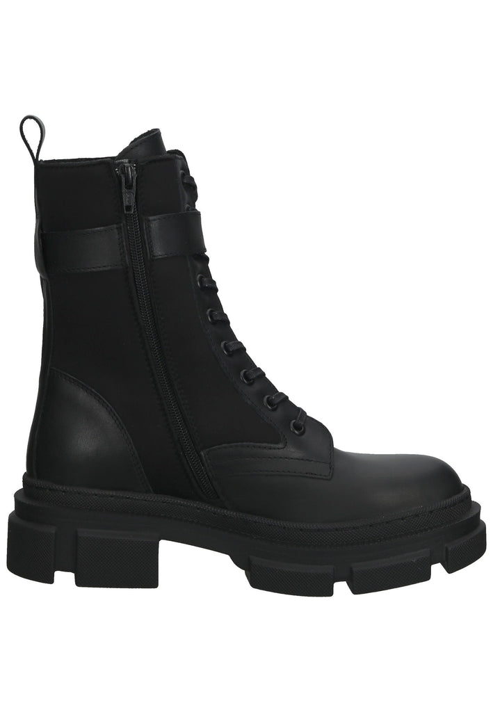 ILC Stiefelette Leder/Textil Schwarz