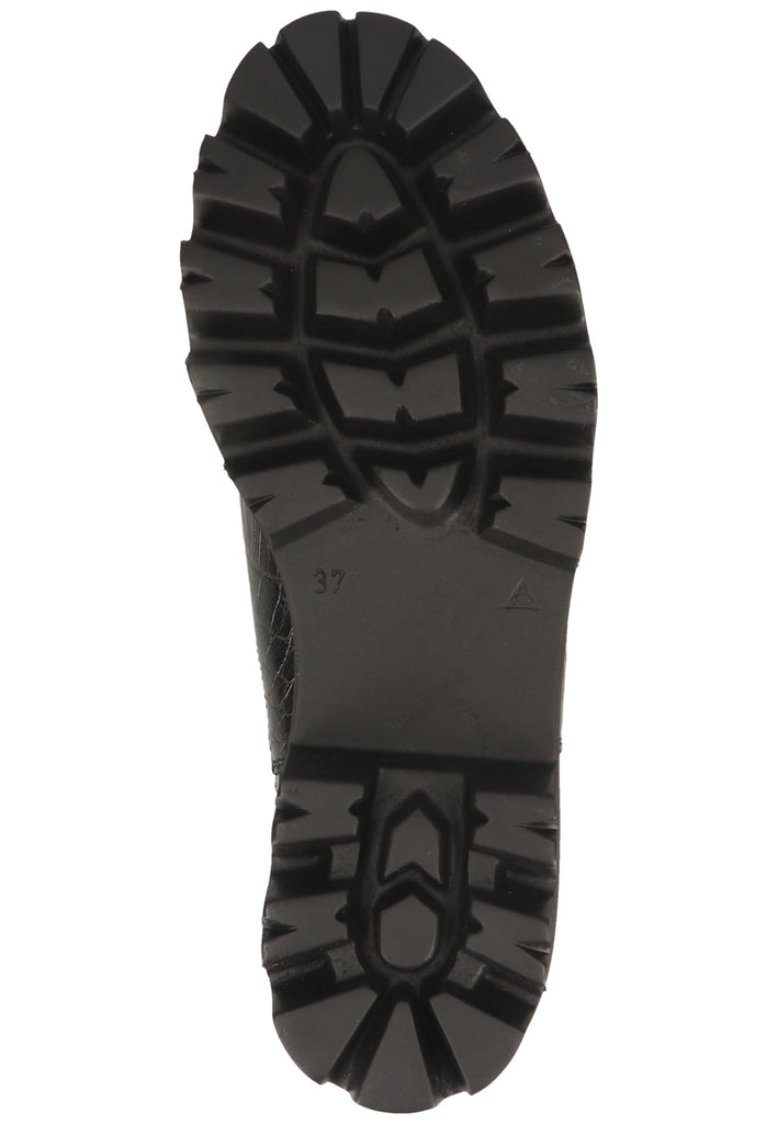 ILC Stiefelette Leder/Textil Schwarz