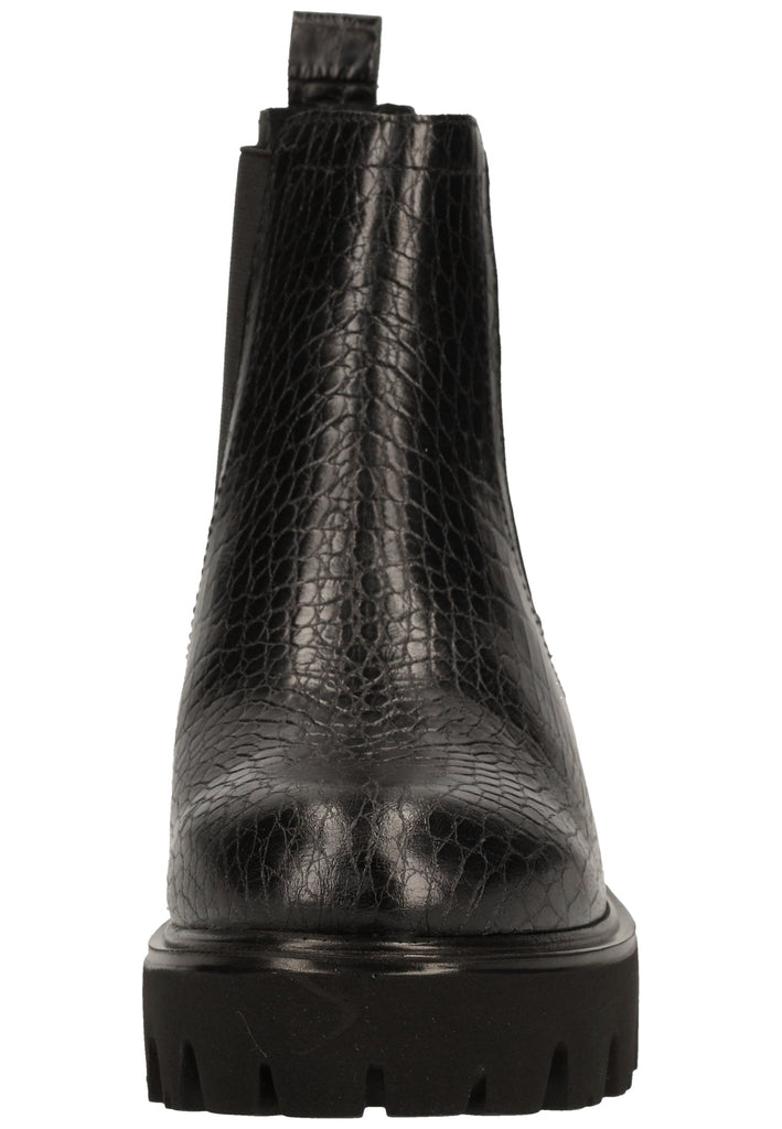 ILC Stiefelette Leder/Textil Schwarz