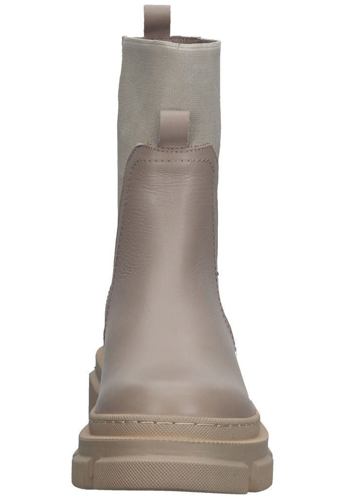 ILC Stiefelette Leder/Textil Taupe