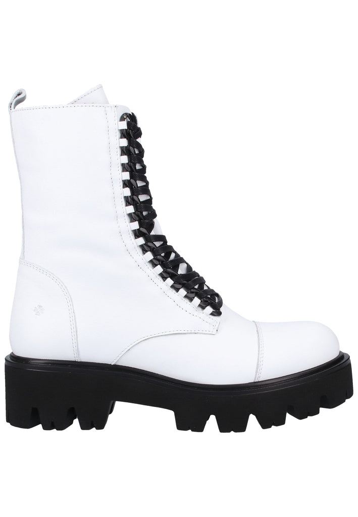 ILC Stiefelette Leder Weiß