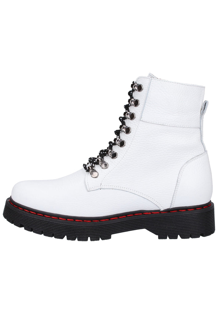 ILC Stiefelette Leder Weiß