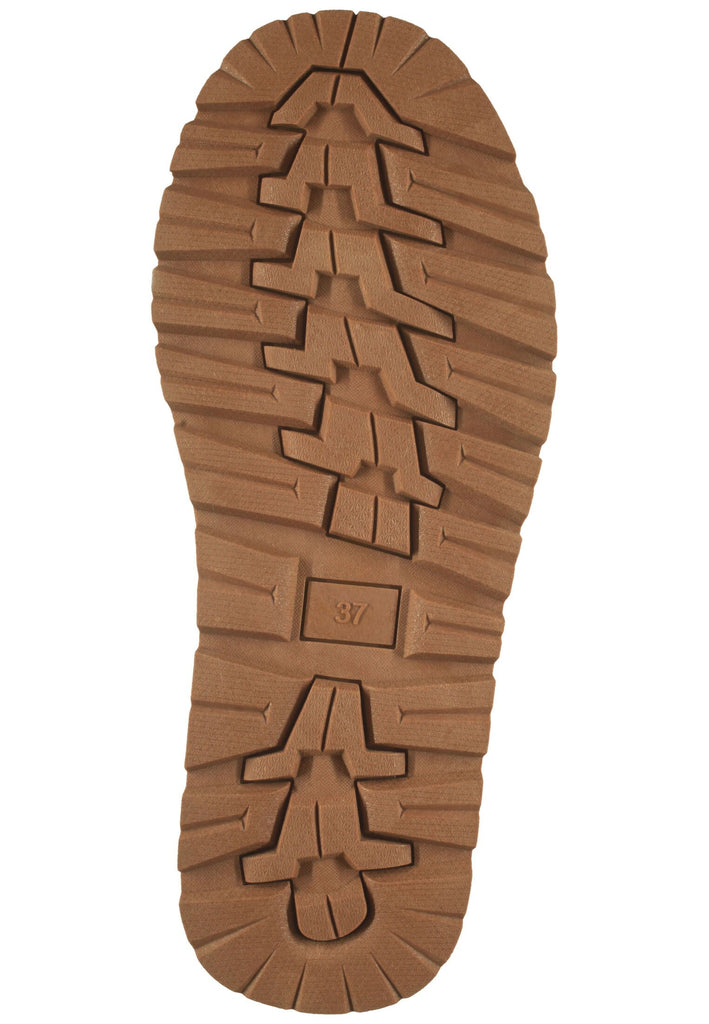 ILC Stiefelette Veloursleder Cognac Warmfutter