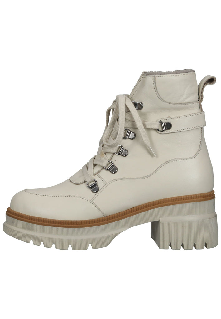 Stiefeletten ILC Stiefelette Leder Beige Warmfutter