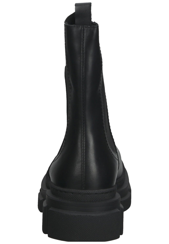 Stiefeletten ILC Stiefelette Leder/Textil Schwarz