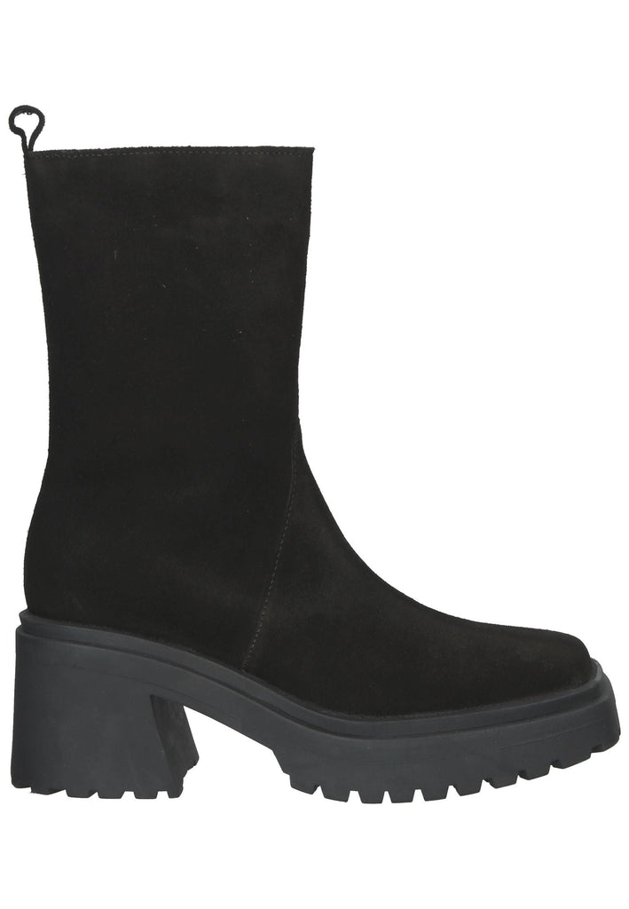 Stiefeletten ILC Stiefelette Veloursleder Schwarz
