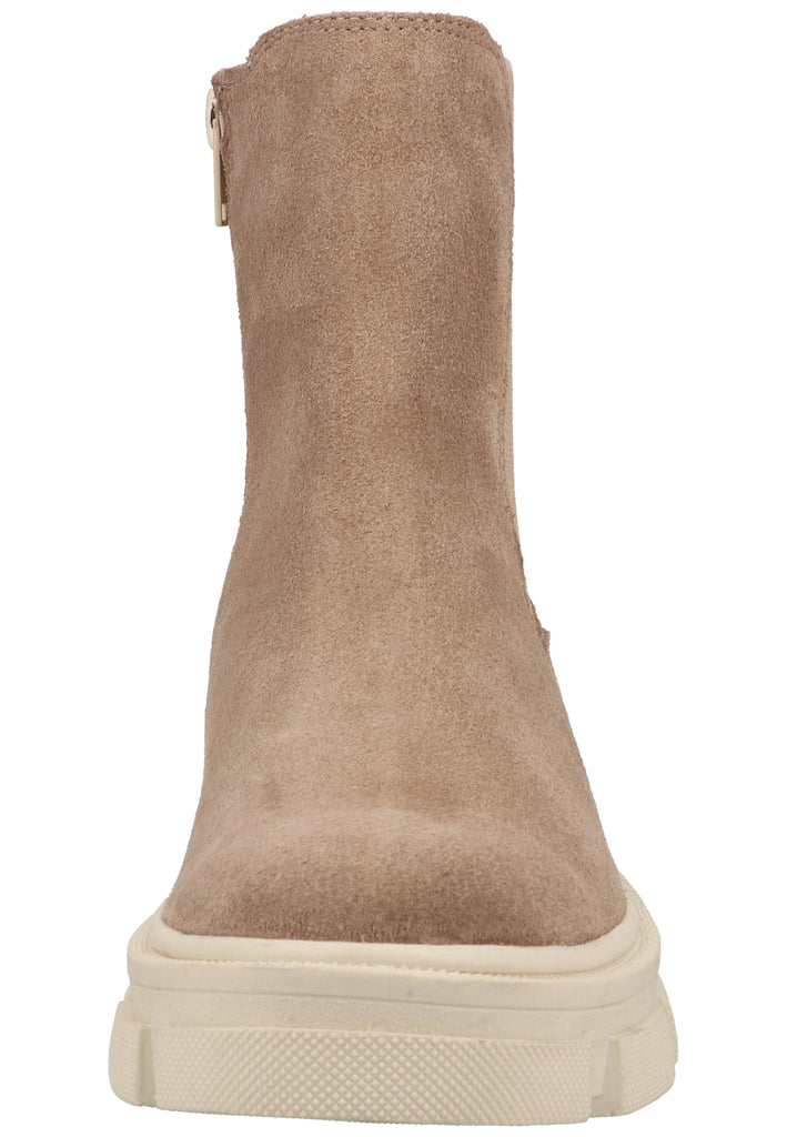 Stiefeletten ILC Stiefelette Veloursleder/Textil Taupe