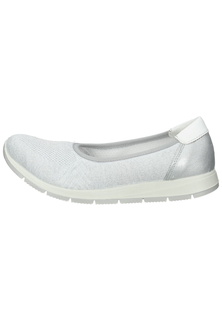 Ballerinas IMAC Ballerinas Textil Silber/Weiß