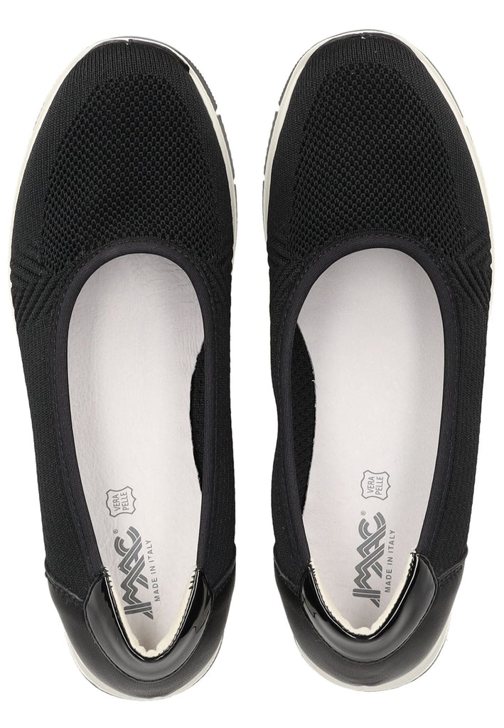 IMAC Ballerinas Lederimitat/Mesh Schwarz