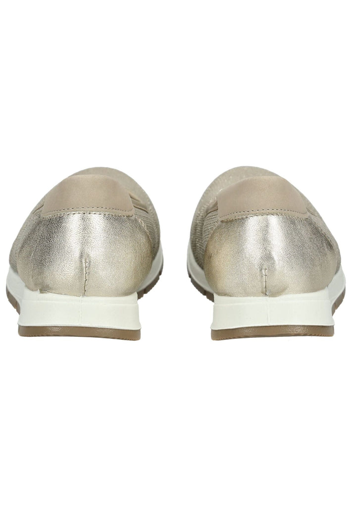 IMAC Ballerinas Lederimitat/Textil Beige/Gold