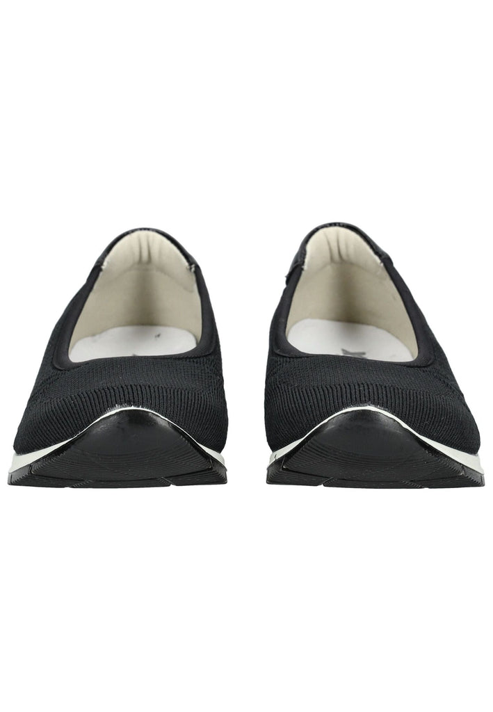 IMAC Ballerinas Lederimitat/Textil Schwarz/Weiß