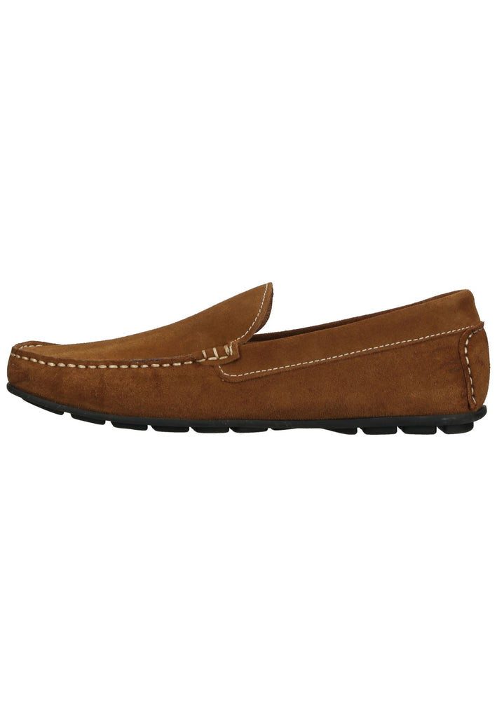Halbschuhe IMAC Mokassin Veloursleder Tabak