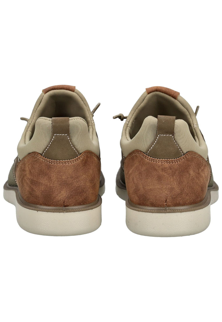 IMAC Halbschuhe Leder/Textil Beige/Braun