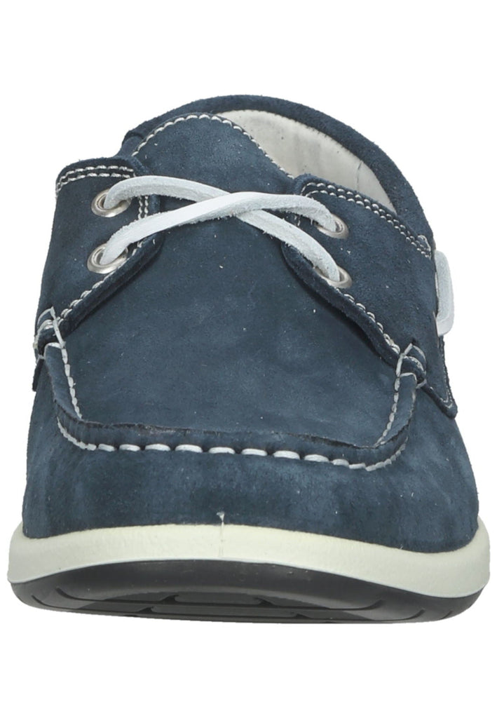 IMAC Halbschuhe Veloursleder Navy