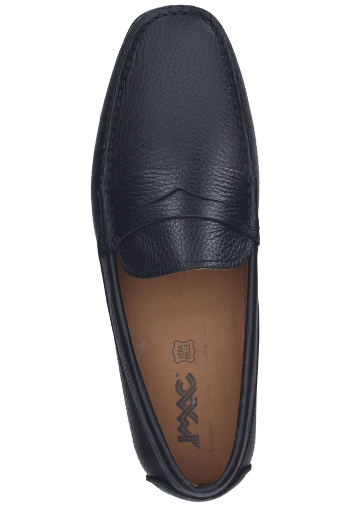 IMAC Mokassin Leder Dunkelblau