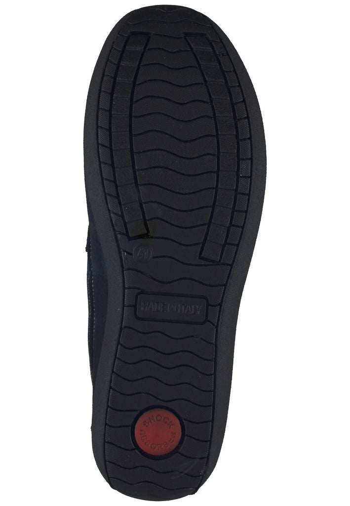 IMAC Mokassin Veloursleder Blau