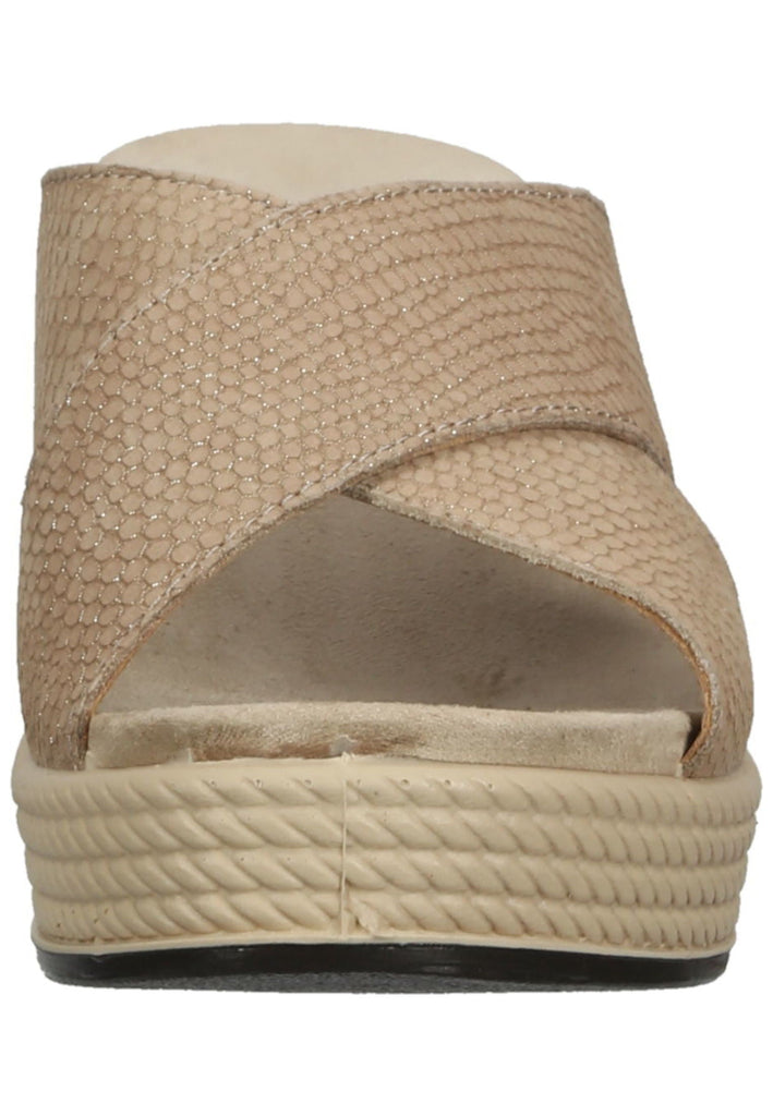 IMAC Pantoletten Leder Beige