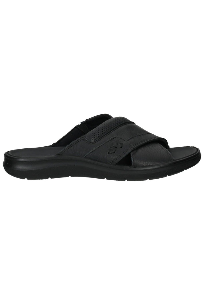 IMAC Pantoletten Leder Schwarz